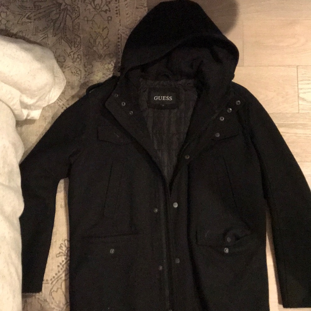 Large Guess Peacoat
